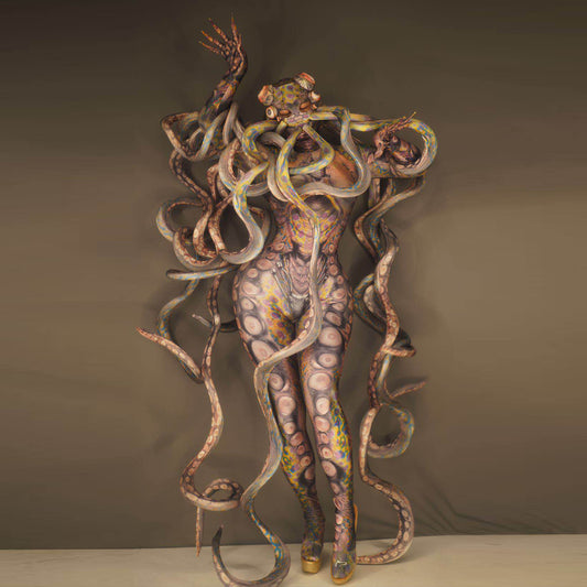 Halloween Carnival Party Octopus Cosplay Costumes